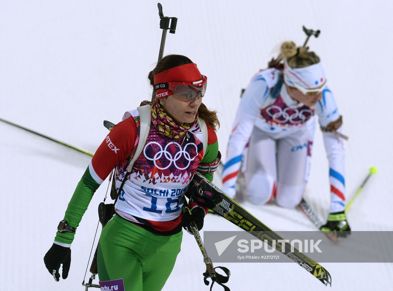 2014 Winter Olympics. Biathlon. Women. Individual race