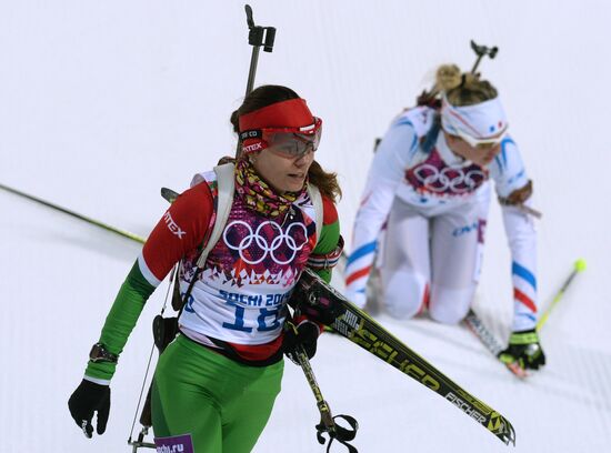 2014 Winter Olympics. Biathlon. Women. Individual race