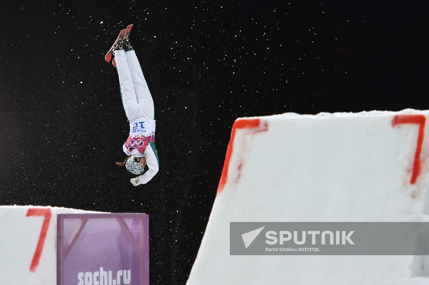 2014 Winter Olympics. Freestyle skiing. Women. Aerials. Qualification