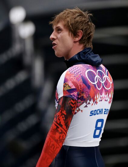 2014 Winter Olympics. Skeleton. Day One