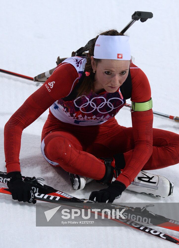 2014 Winter Olympics. Biathlon. Women. Individual race