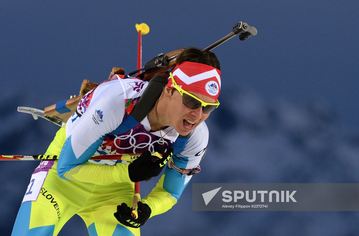 2014 Winter Olympics. Biathlon. Women. Individual race