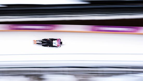 2014 Winter Olympics. Skeleton. Men. Day One