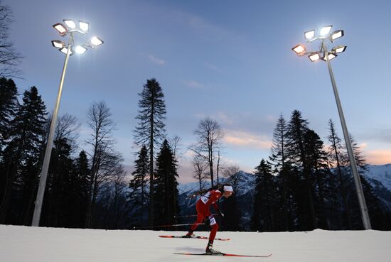 2014 Winter Olympics. Biathlon. Women. Individual race