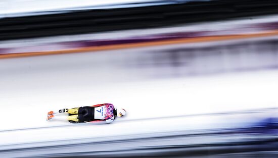 2014 Winter Olympics. Skeleton. Men. Day One