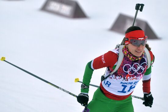 2014 Winter Olympics. Biathlon. Women. Individual race