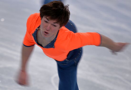 2014 Olympics. Figure skating. Men. Free skating program