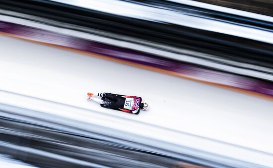 2014 Winter Olympics. Skeleton. Men. Day One
