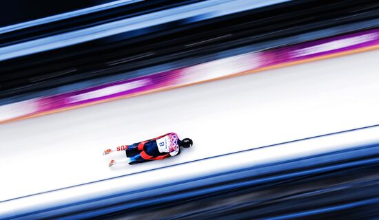 2014 Winter Olympics. Skeleton. Men. Day One