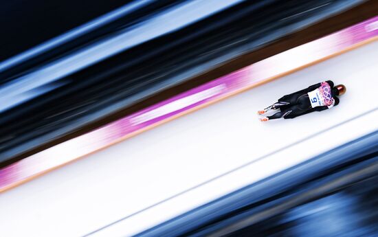 2014 Winter Olympics. Skeleton. Men. Day One