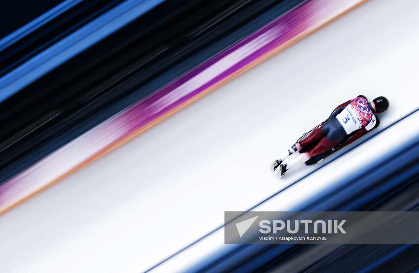 2014 Winter Olympics. Skeleton. Men. Day One