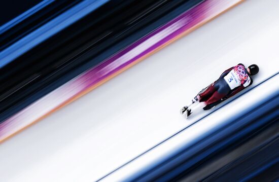 2014 Winter Olympics. Skeleton. Men. Day One