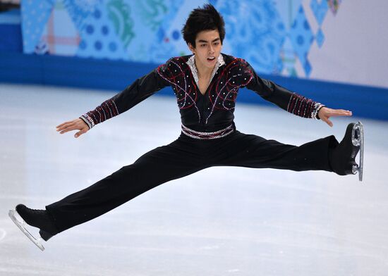 2014 Winter Olympics. Figure skating. Men's singles. Free skating