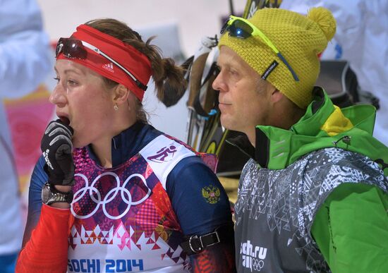 2014 Winter Olympics. Biathlon. Women. Individual race