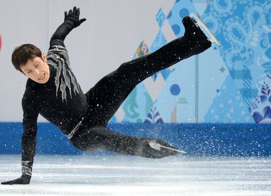 2014 Winter Olympics. Figure skating. Men's singles. Free skating