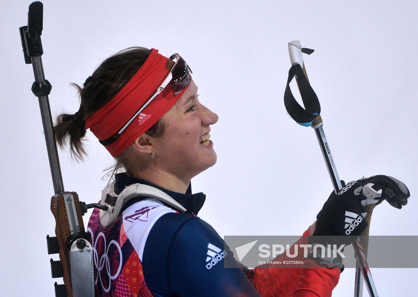 2014 Winter Olympics. Biathlon. Women. Individual race