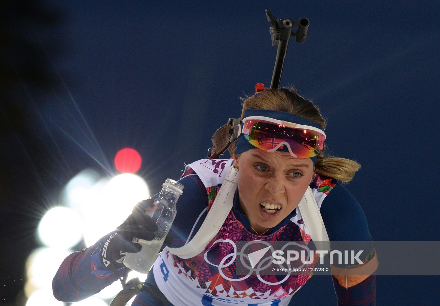 2014 Winter Olympics. Biathlon. Women. Individual race