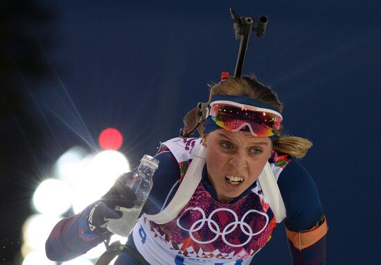 2014 Winter Olympics. Biathlon. Women. Individual race