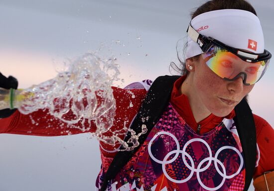 2014 Winter Olympics. Biathlon. Women. Individual race