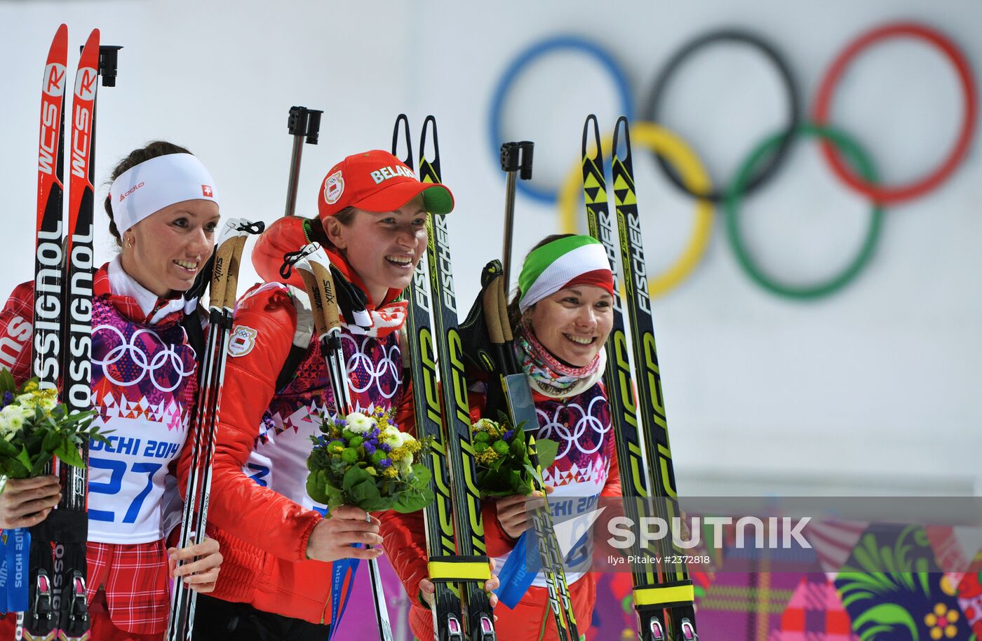 2014 Winter Olympics. Biathlon. Women. Individual race