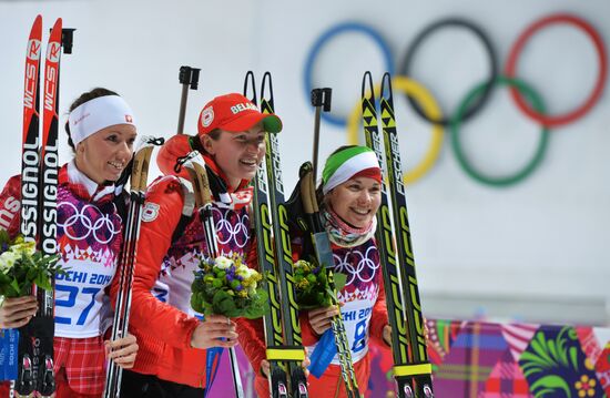 2014 Winter Olympics. Biathlon. Women. Individual race