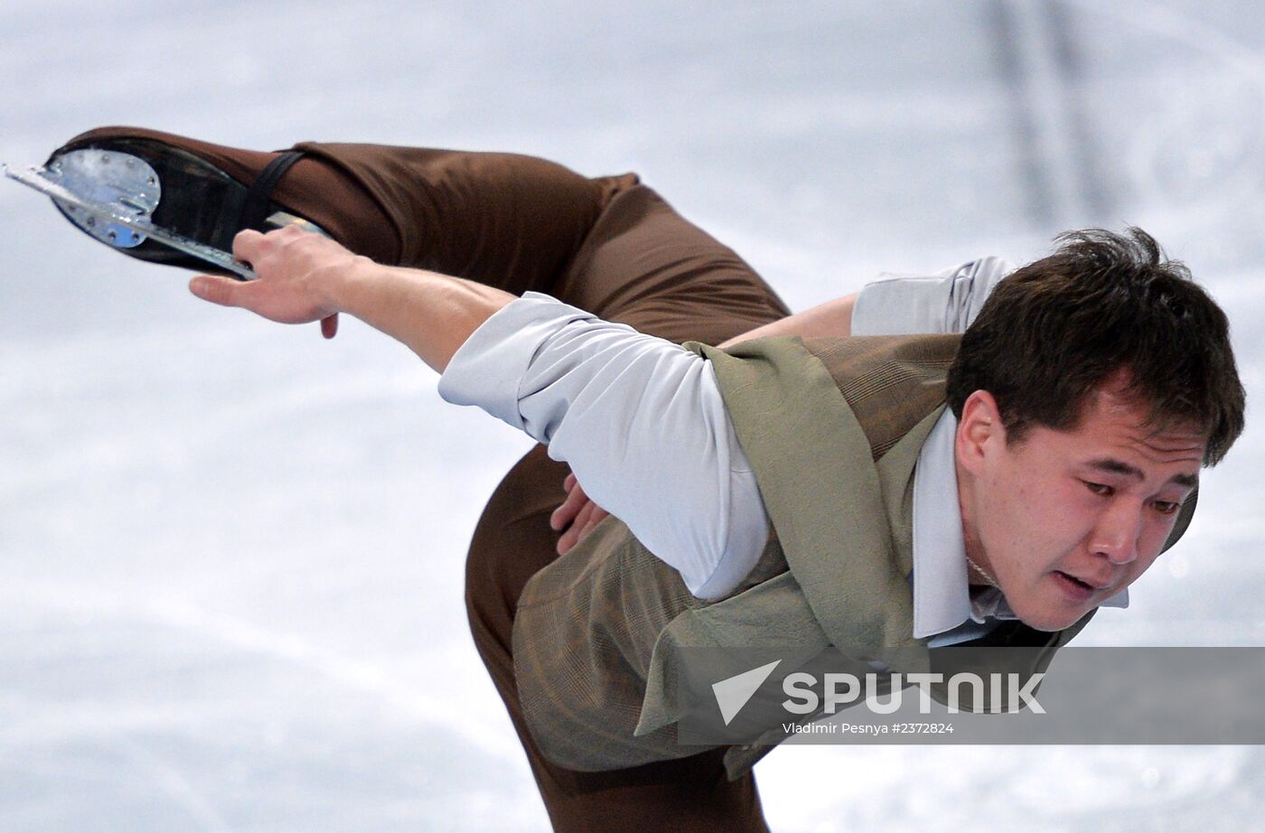 2014 Winter Olympics. Figure skating. Men's singles. Free skating