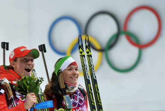 2014 Winter Olympics. Biathlon. Women. Individual race