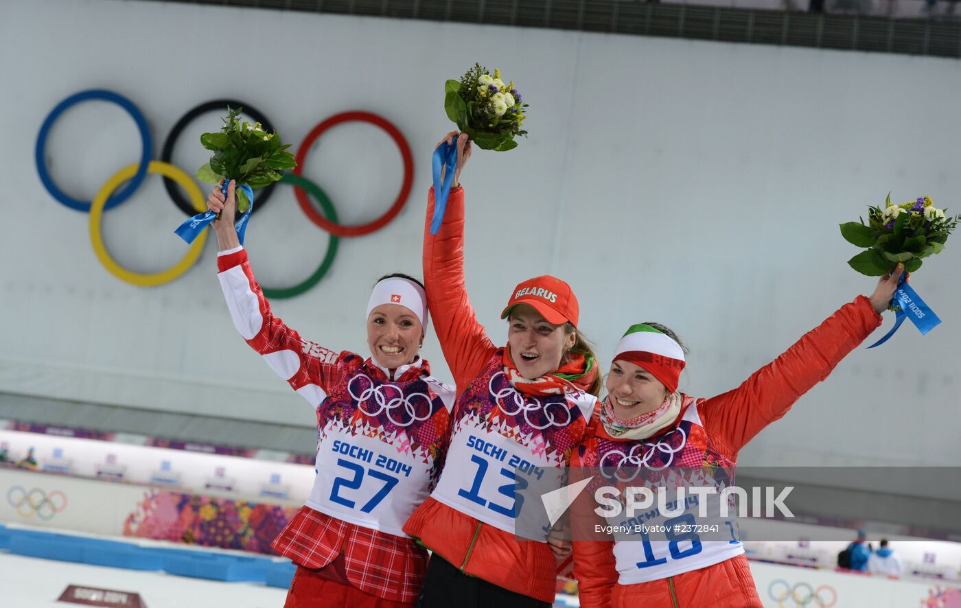 2014 Winter Olympics. Biathlon. Women. Individual race