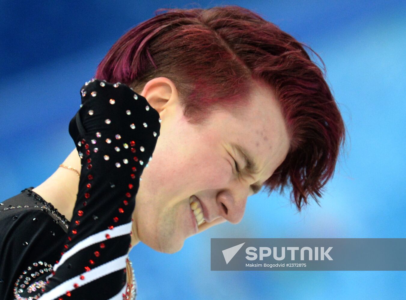 2014 Olympics. Figure skating. Men. Short program. Free skating program