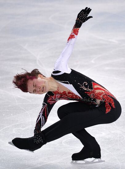 2014 Winter Olympics. Figure skating. Men's singles. Free skating