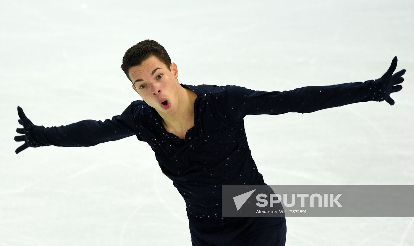 2014 Winter Olympics. Figure skating. Men's singles. Free skating