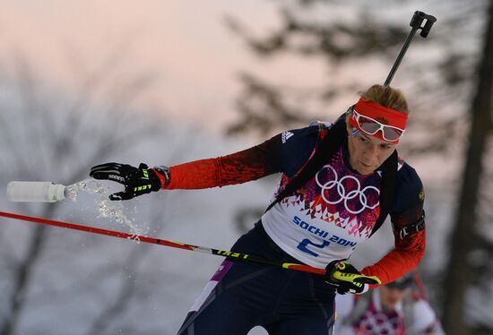 2014 Winter Olympics. Biathlon. Women. Individual race