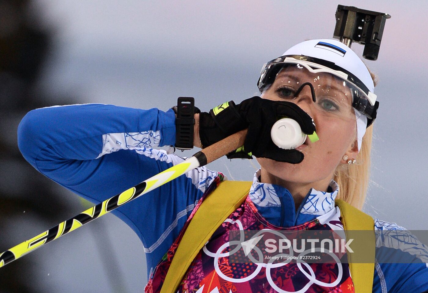 2014 Winter Olympics. Biathlon. Women. Individual race