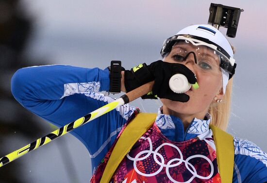 2014 Winter Olympics. Biathlon. Women. Individual race