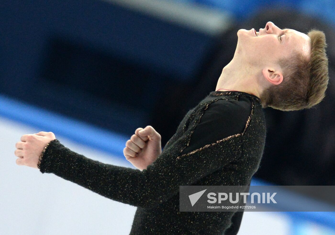 2014 Winter Olympics. Figure skating. Men's singles. Free skating