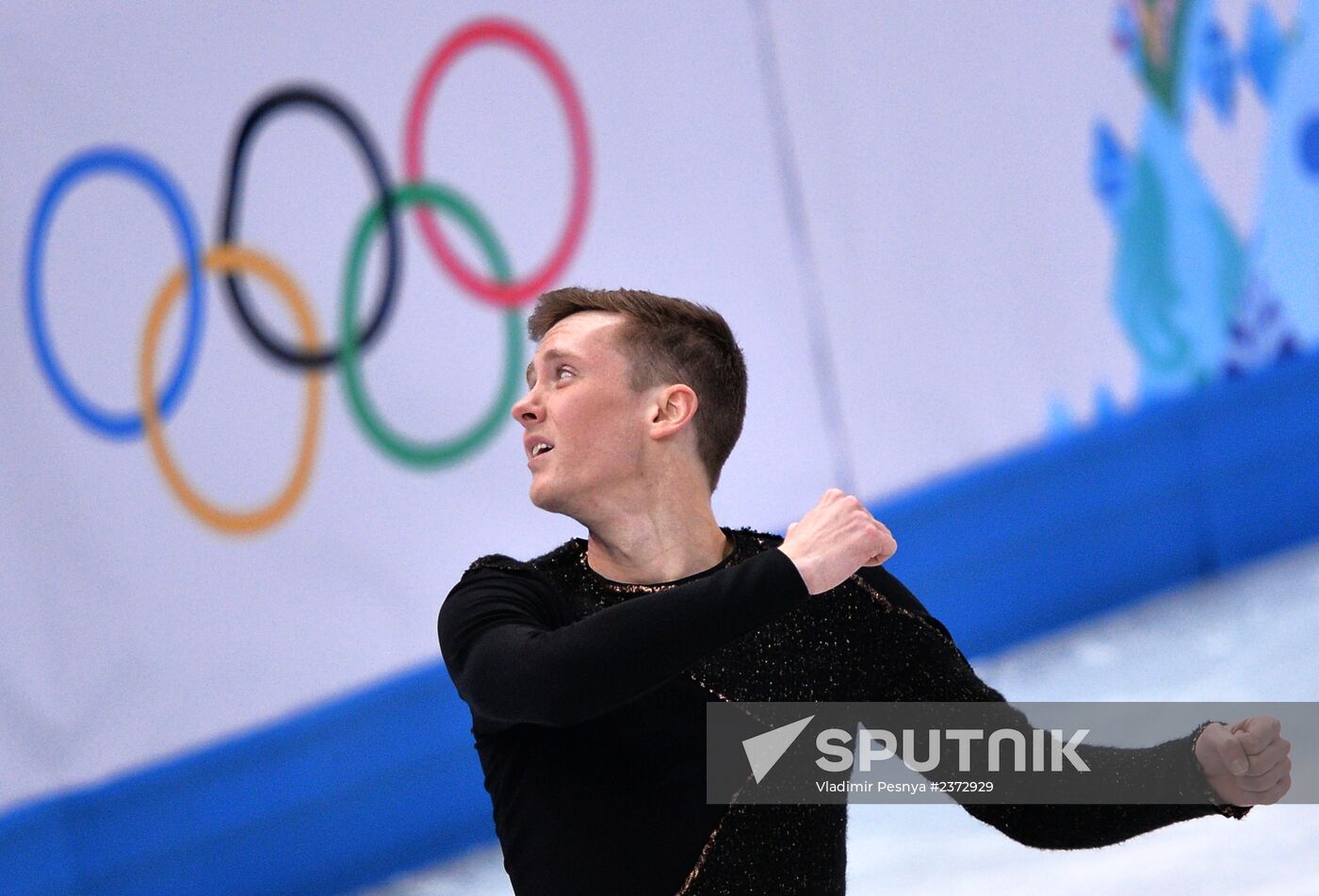 2014 Winter Olympics. Figure skating. Men's singles. Free skating