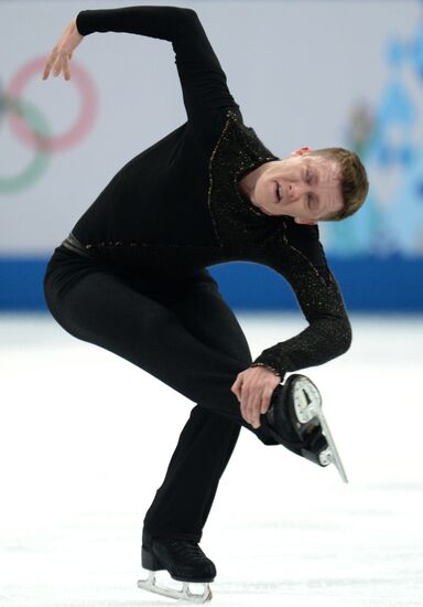 2014 Winter Olympics. Figure skating. Men's singles. Free skating