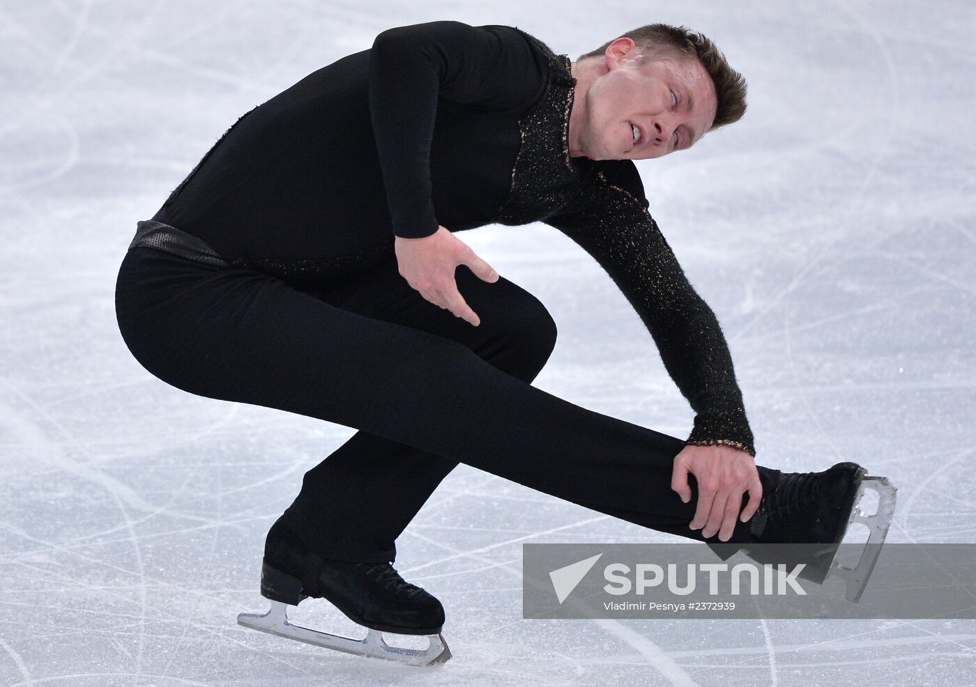 2014 Winter Olympics. Figure skating. Men's singles. Free skating