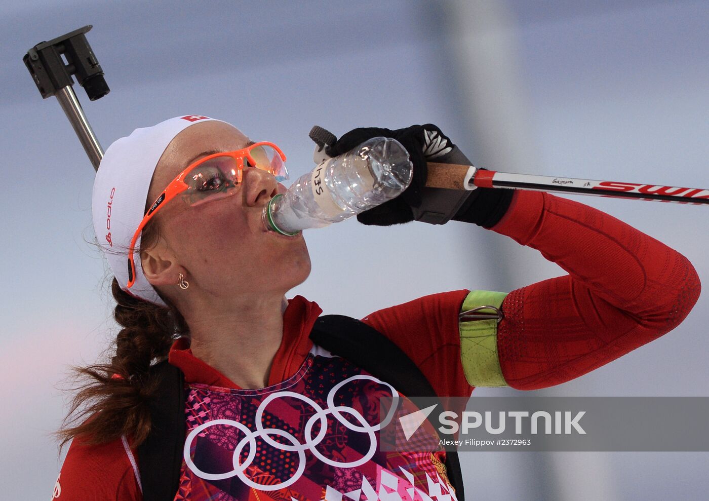 2014 Winter Olympics. Biathlon. Women. Individual race