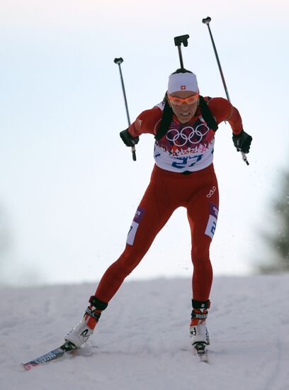 2014 Winter Olympics. Biathlon. Women. Individual race