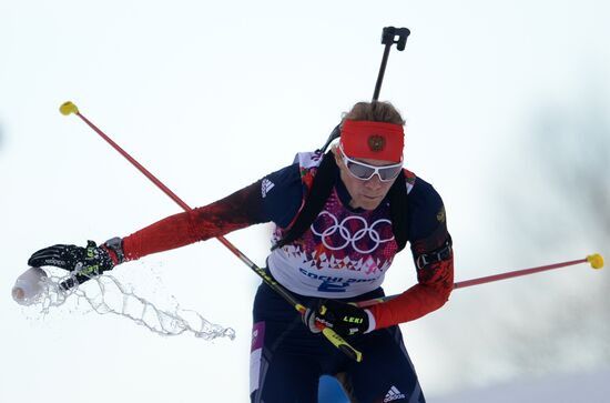 2014 Winter Olympics. Biathlon. Women. Individual race