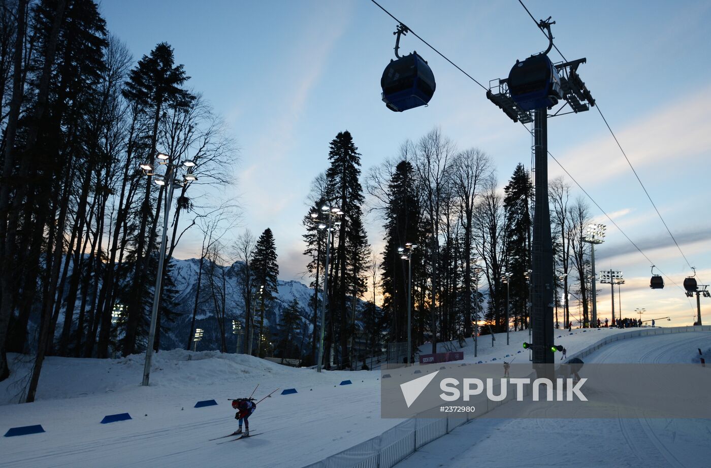 2014 Winter Olympics. Biathlon. Women. Individual race