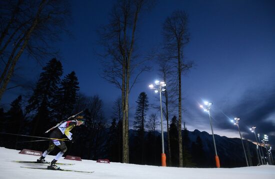 2014 Winter Olympics. Biathlon. Women. Individual race