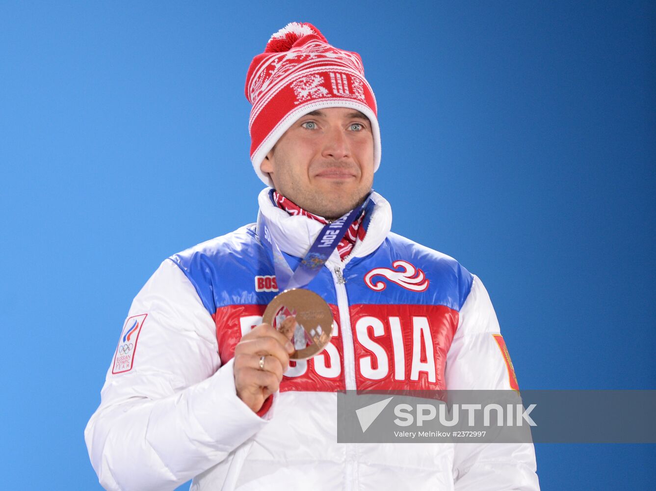 2014 Winter Olympics. Medal ceremony. Day Seven