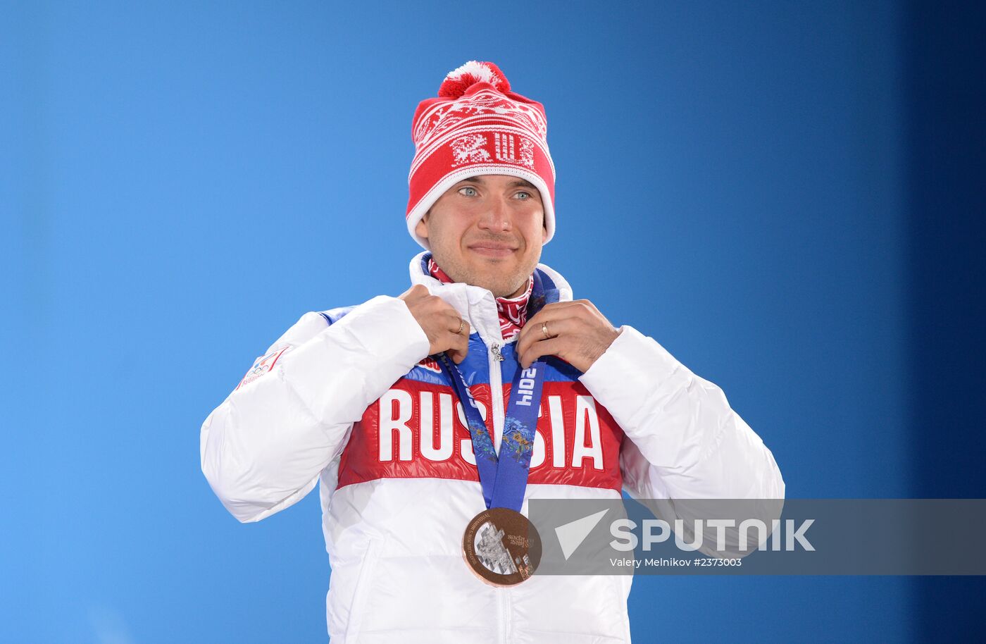 2014 Winter Olympics. Medal ceremony. Day Seven