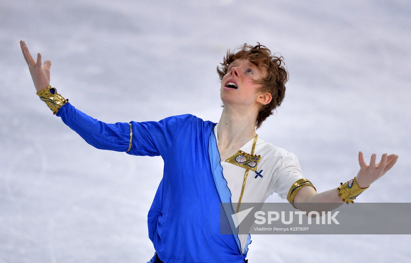 2014 Winter Olympics. Figure skating. Men. Free skating program