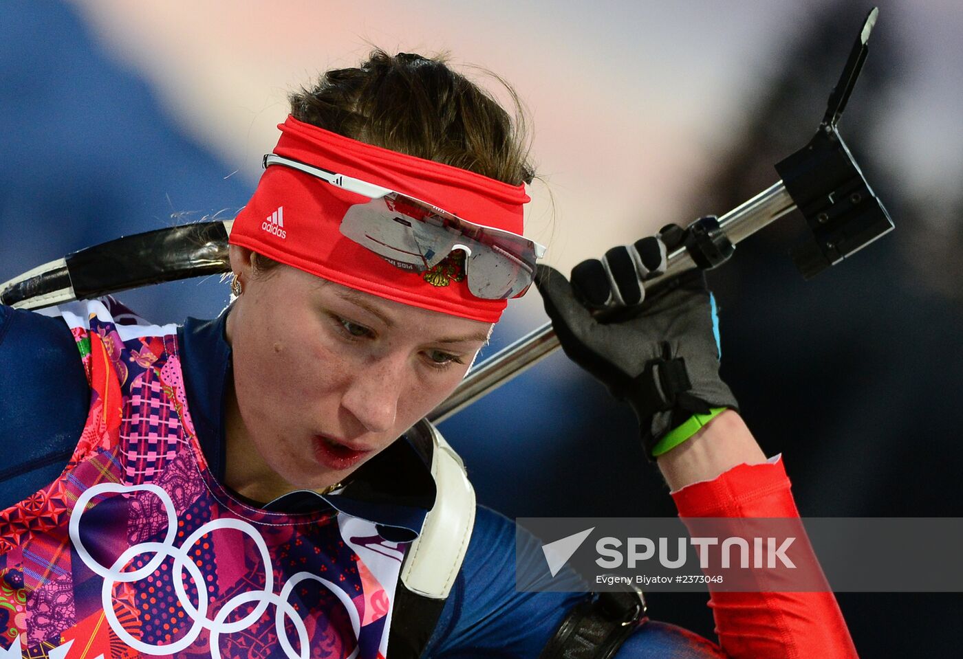 2014 Winter Olympics. Biathlon. Women. Individual race