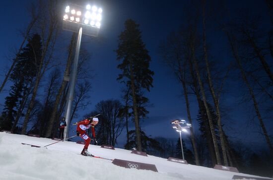 2014 Winter Olympics. Biathlon. Women. Individual race