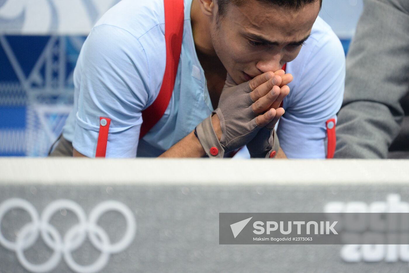 2014 Winter Olympics. Figure skating. Men's singles. Free skating