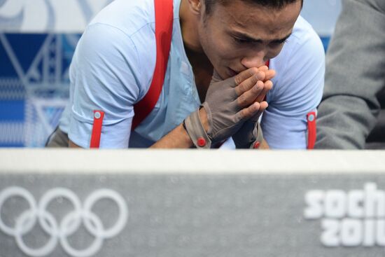 2014 Winter Olympics. Figure skating. Men's singles. Free skating